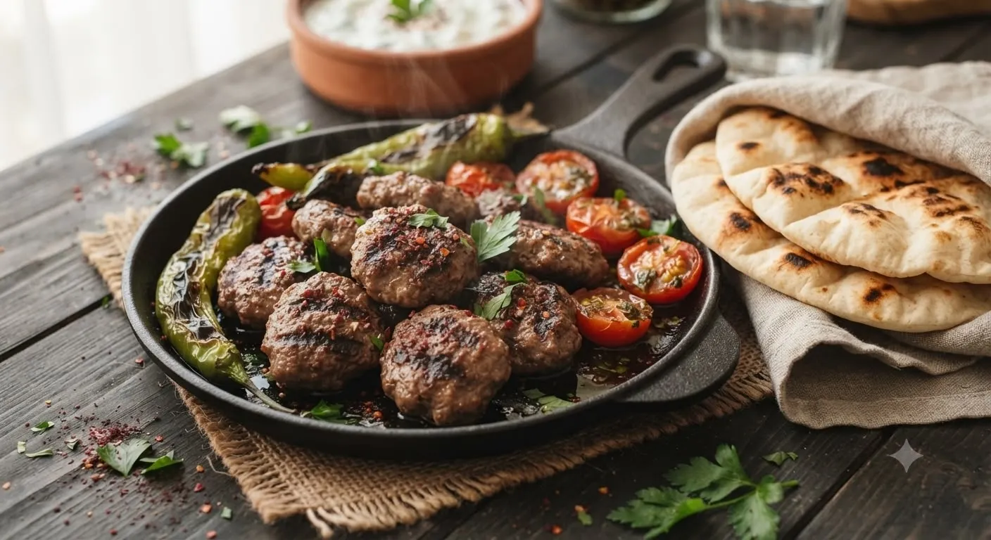 IZGARA KÖFTE=750 kcal