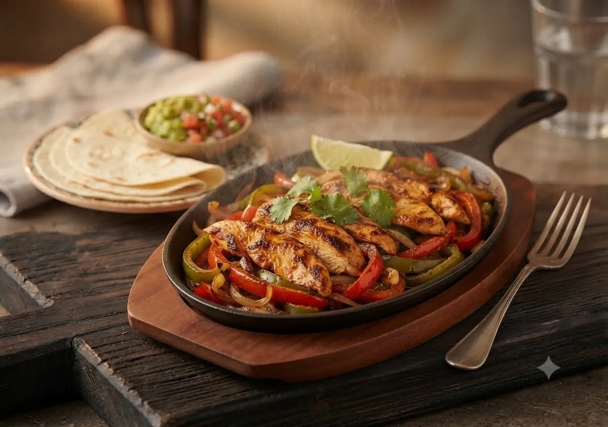 TAVUK FAJITA=600 kcal