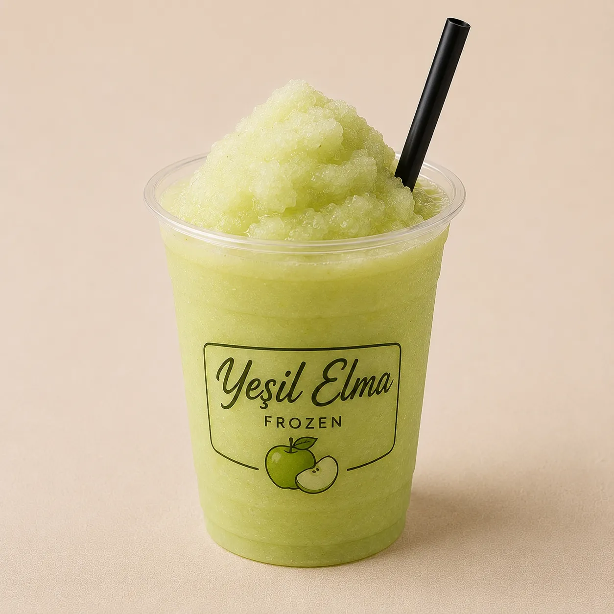 YEŞIL ELMA FROZEN=180 kcal