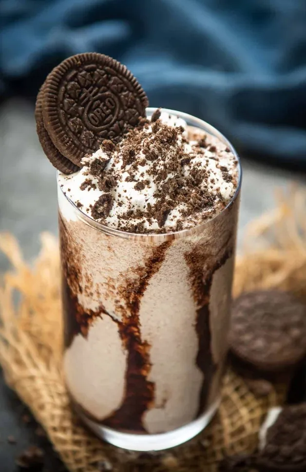 OREO MILKSHAKE=450 kcal