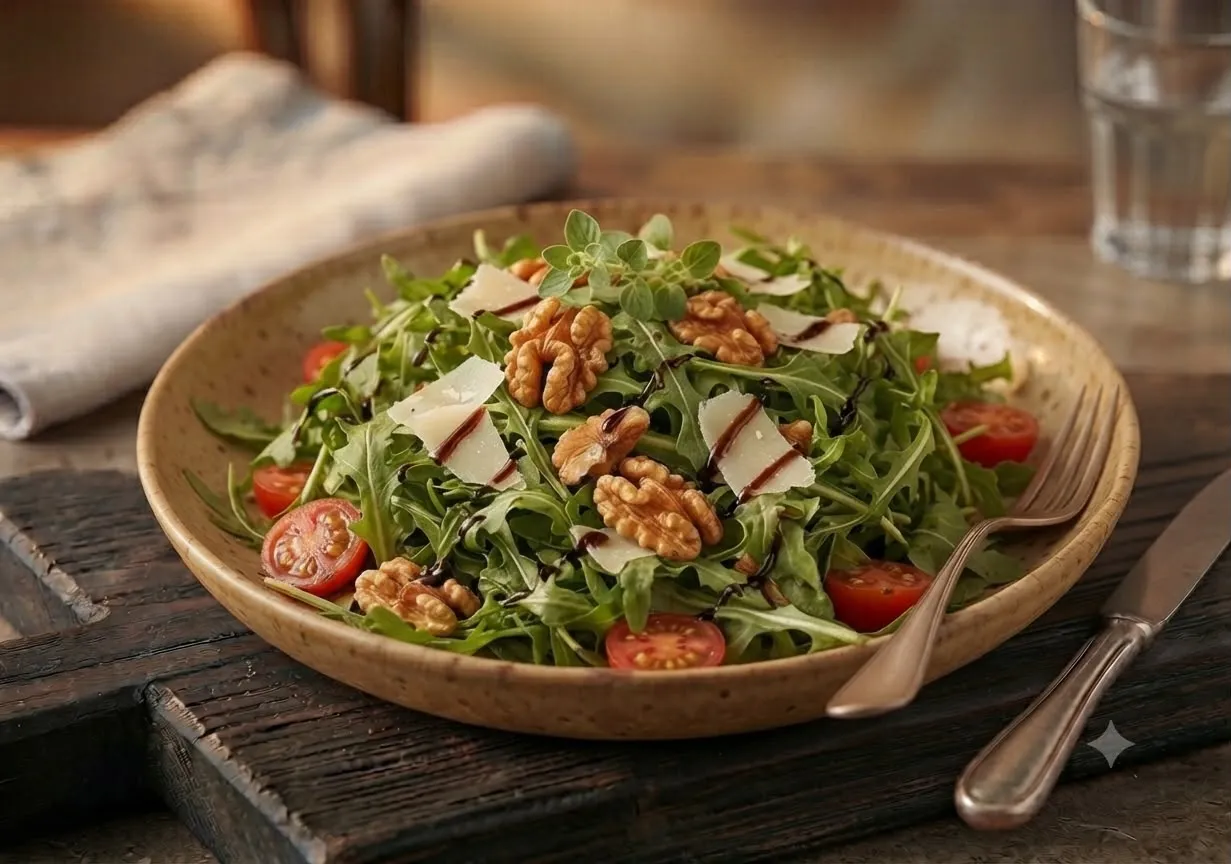 CEVIZLI ROKA SALATA=320 kcal