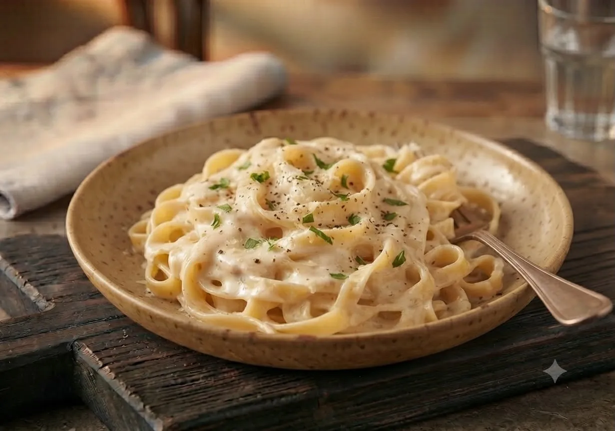 FETTUCCINE ALFREDO=770 kcal