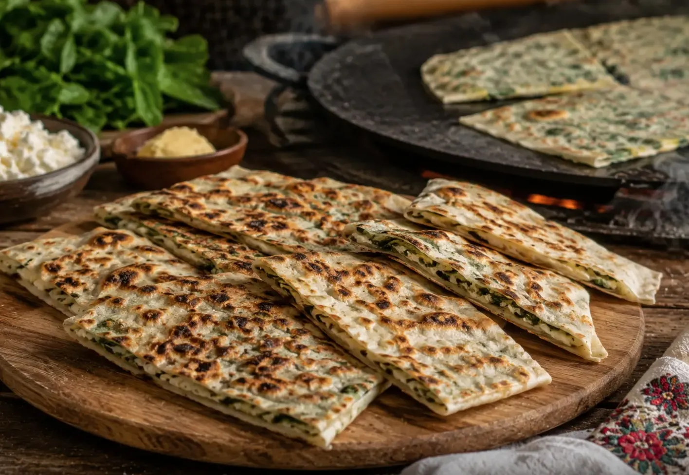 KARIŞIK GÖZLEME=420 kcal