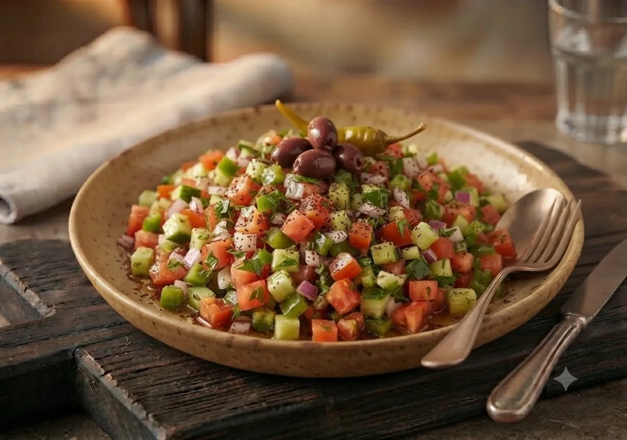 ÇOBAN SALATA=200 kcal